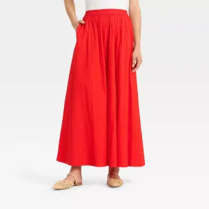 Women's Maxi Picnic A-Line Skirt