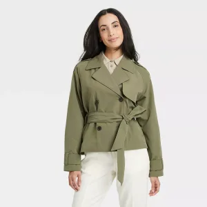 Women's Short Trench Coat