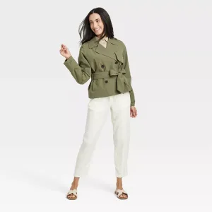 Women's Short Trench Coat